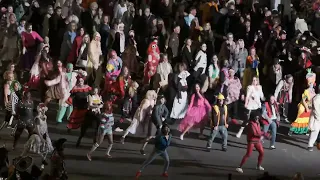 Michael Jackson Thriller Dance Halloween Parade