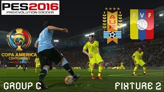 Copa América Centenario Simulation | Group C, Fixture 2 | Uruguay vs. Venezuela