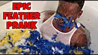 EPIC FEATHER PRANK ON HUSBAND | THE PRINCE FAMILY