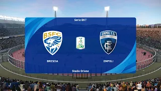 PES 2021 | Brescia vs Empoli - Italy Serie B | 27/12/2020 | 1080p 60FPS