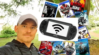 Play PS4 Games Miles Away From Home with PS Vita Remote Play via your 4G phone