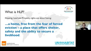 [SPANISH] Housing, Land and Property Rights as Proactive Protection