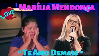 Marília Mendonça - Te Amo Demais - Decretos Reais / Reaction #maríliamendonça