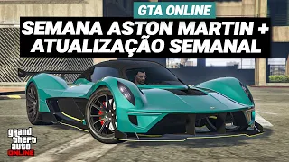 CARROS ASTON MARTIN REMOVIDOS + DESCONTOS E MUITO MAIS - ATUALIZAÇÃO SEMANAL GTA 5 ONLINE