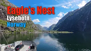 Eagles Nest at Lysebotn - Norway