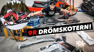 GARAGE VLOGG | Kittar min nya Polaris 9R Khaos | första turen |