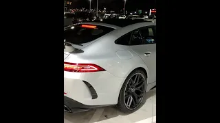 2021 Mercedes-AMG GT 63 S 4-door Coupe Night Drive | 2021 AMG GT63 S 4-door Supercar! #shorts #gt63s