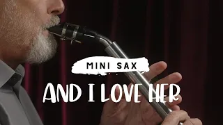 And I Love Her - The Beatles - Mini Sax Cover