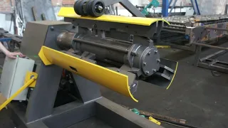 Decoiler Hydraulic Expanding System and Hold Down Arm | Coilmak