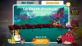 The Swarm Adventure - Level 7 with All Hats - Angry Birds 2