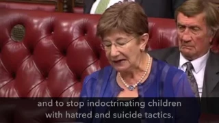 Baroness Deech Defends Israel in British House of Lords