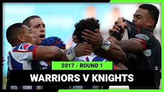 New Zealand Warriors v Newcastle Knights Round 1, 2017 | Full Match Replay | NRL