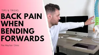 Back Pain When Bending Forwards | Sudden Sharp Pain In Lower Back When Bending Over