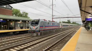 SEPTA Regional Rail Trenton Line & Amtrak Northeast Corridor Trains @ Levittown (June 2023)