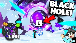 OMG! 🤯🥳 I Enter Black Hole GLITCH & got SECRET Black Hole Angelus 🌈 in Pet Simulator 99!