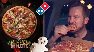 Domino's Halloween Roulette GHOST CHILLI SAUCE PIZZA (feat. GHOST COOKIE)