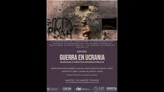 Seminario: Guerra en Ucrania. Dinámicas e impactos internacionales