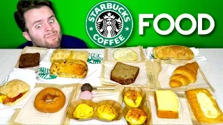 I bought the whole starbucks FOOD menu... - Starbucks Fast Food Taste Test