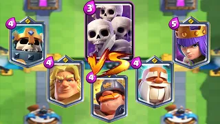 Skeleton Army vs All Champions