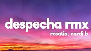 ROSALÍA - DESPECHÁ RMX (Letra/Lyrics) ft. Cardi B