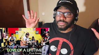 🇵🇭 FRANZ Rhythm - LOVE OF A LIFETIME_Fire House FEMALE VERSION | REACTION!!!