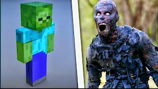 MINECRAFT CHARACTER IN REAL LIFE (Charector,Mob, Items,) Part 12