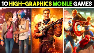 10 *HIGH GRAPHICS* Games For MOBILE Everyone Must Play At least Once
