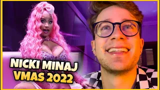 REACT NICKI MINAJ VMAs 2022 Vanguard Performance | Rodrigo Will