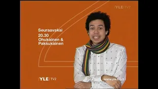Yle TV2: Kuulutuskooste
