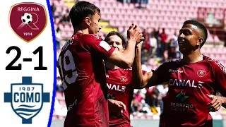 Reggina vs Como, 2-1 / All Goals and Extended Highlights.