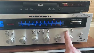 Marantz 2230 receiver demonstration