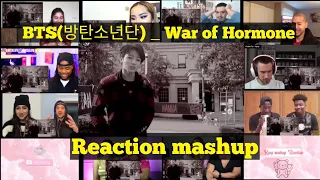 BTS(방탄소년단) _ War of Hormone(호르몬 전쟁) || Reaction Mashup @kmrreactors7620