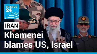 Iran's Khamenei blames US, Israel for Mahsa Amini protests • FRANCE 24 English