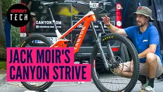 Jack Moir's Canyon Strive Enduro Race Bike  | GMBN Tech Pro Bike Check