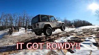 SNOW WHEELING...Finally! Jeeps Get Absused!