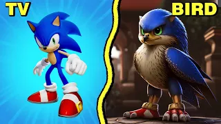 🦅 SONIC the Hedgehog ALL CHARACTERS as BIRDS 2023