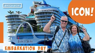 "Icon of the Seas Inaugural Cruise: Embarkation Day Highlights, Fireworks Sailaway, and Celebrations