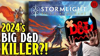 2024's Biggest D&D Rival? Stormlight RPG New Details! 👀