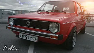 Он в ИДЕАЛЕ! VW Golf Mk 1 из клипа LITTLE BIG. "РетроАвто"