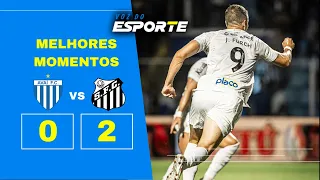 PEIXE 100% - AVAÍ 0 X 2 SANTOS | MELHORES MOMENTOS 26/04 - SÉRIE B