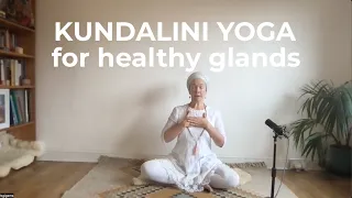 20 minute kundalini yoga to heal glands & chakras | Kriya to Move the Glandular System | Yogigems