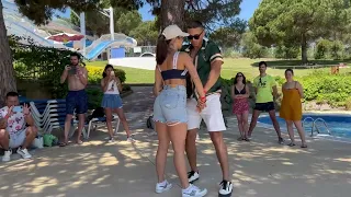 La Tormenta - Aventura / Alicia Y Yexy Jr. Bachata Dance