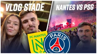 VLOG FC NANTES PSG ❤️💙 LE PSG SE BALADE 3-0 (grosse ambiance)