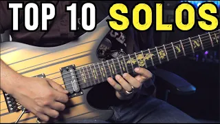 TOP 10 AVENGED SEVENFOLD SOLOS (with tabs!)