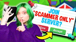 I Played ADOPT ME Until I Joined A *SCAMMERS ONLY* CLUB! ...undercover investigation! (roblox)