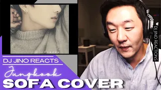 DJ REACTION to KPOP - BTS JUNGKOOK SOFA COVER