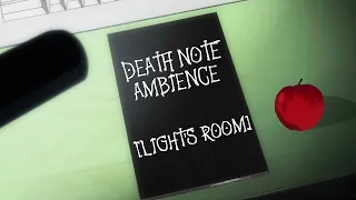 Light's Room (Death Note Ambience) - [Evening Atmosphere, Writing, Crunchy Apples and Japanese News]