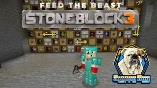 Create Mechanical Crafting, All Chickens 10 10 10!! Stoneblock 3 Ep4