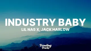 Lil Nas X - INDUSTRY BABY (Clean - Lyrics) feat. Jack Harlow