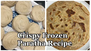 Crispy Frozen Paratha recipe-Pre Ramadan preparation-Kasheen ki dunya